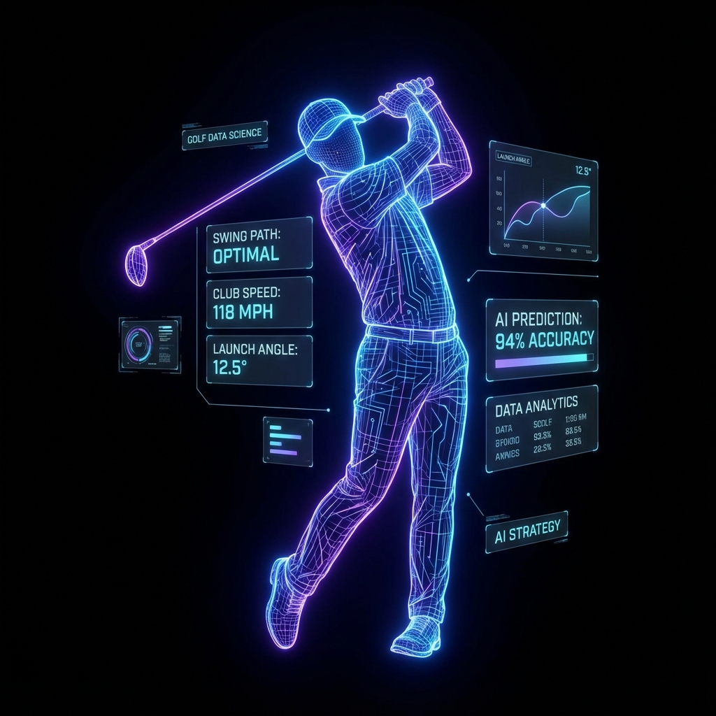 Data2Gain AI Strategy Golfer